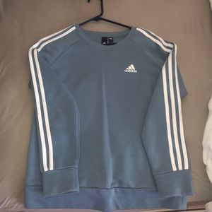 Powder blue Adidas Crewneck